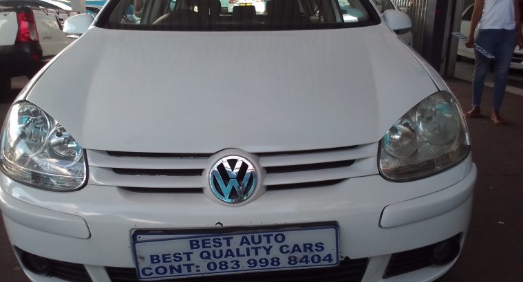 2008 VW Golf 5 2.0 Engine Capacity TDI with Manuel Transmission,