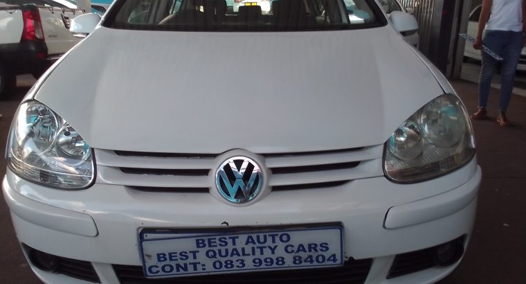 2008 VW Golf 5 2.0 Engine Capacity TDI with Manuel Transmission,