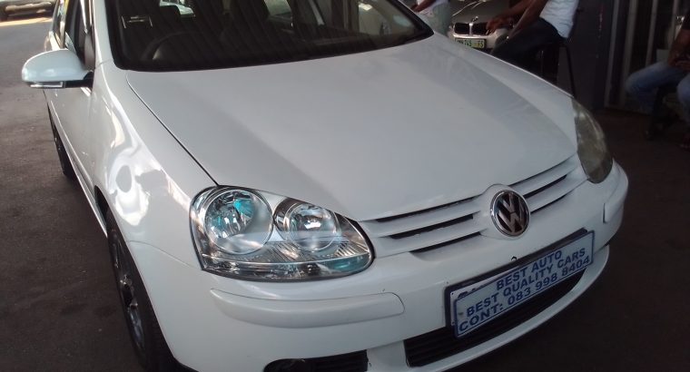 2008 VW Golf 5 2.0 Engine Capacity TDI with Manuel Transmission,