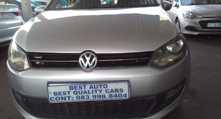2013 VW Polo 6 1,4 Engine Capacity with Manuel Transmission, Elec