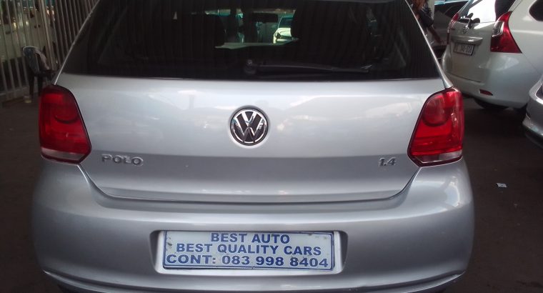 2013 VW Polo 6 1,4 Engine Capacity with Manuel Transmission, Elec