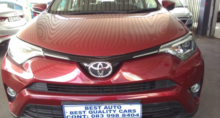 2018 Toyota RAV4 2.0 Engine Capacity with Automatic Transmission,