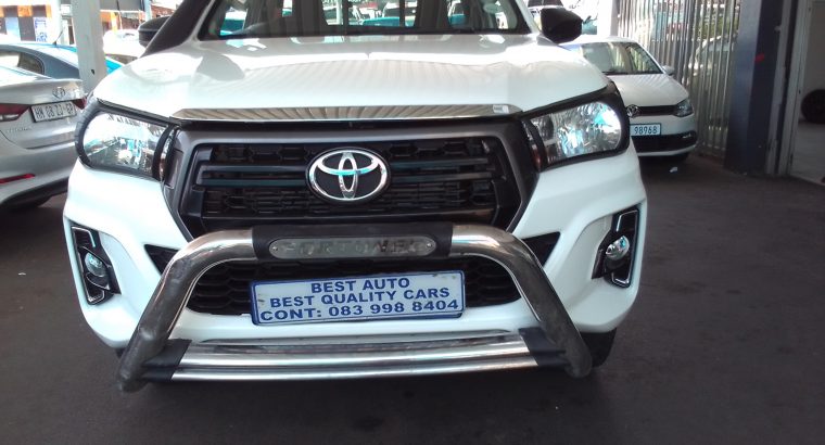 2016 Toyota Hilux 2.8 Engine Capacity GD6 4X4 Single Cab with Ma