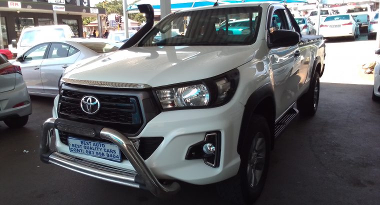 2016 Toyota Hilux 2.8 Engine Capacity GD6 4X4 Single Cab with Ma