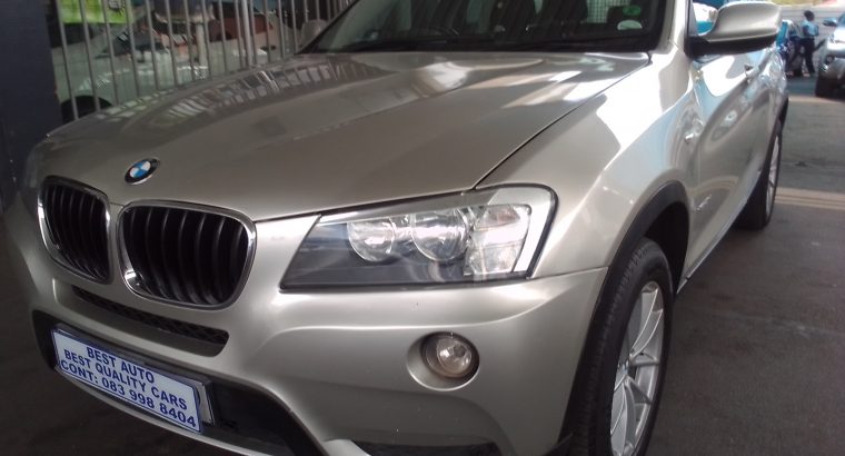 2013 BMW X3 2,0 Engine Capacity X-Diver with Automatic Transmissi