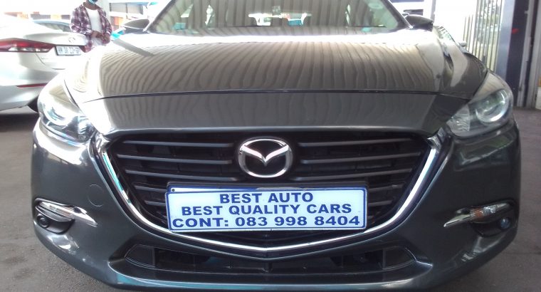 2018 Mazda 3 1.6 Engine Capacity Dynamic with Automatic Transmiss