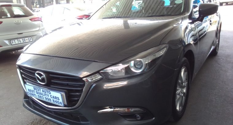 2018 Mazda 3 1.6 Engine Capacity Dynamic with Automatic Transmiss
