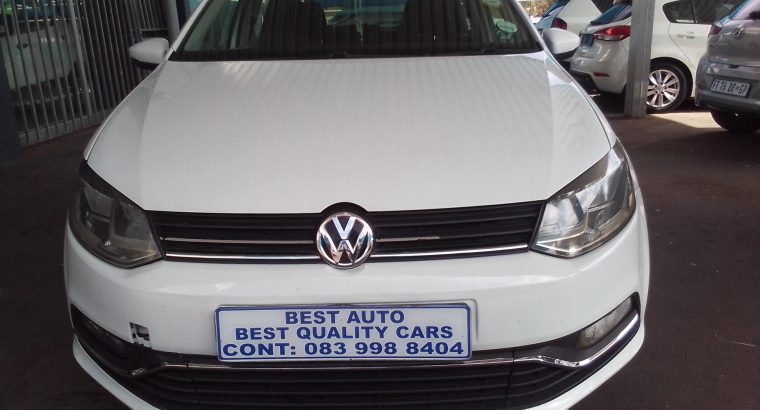 2015 VW Polo 1.2 Engine Capacity TSI with Manuel Transmission,