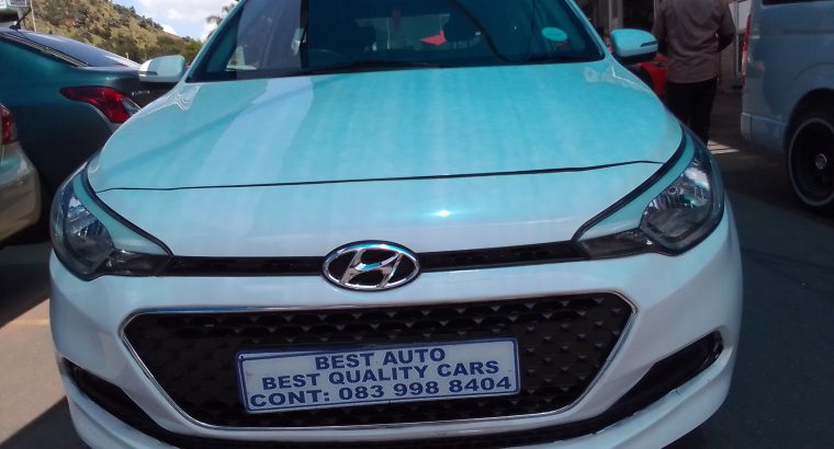 2016 Hyundai i20 1.4 Engine Capacity Motion with Manuel Transmiss