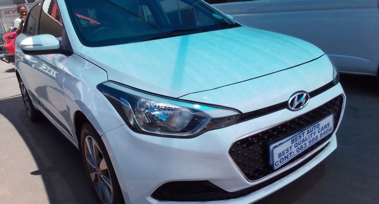 2016 Hyundai i20 1.4 Engine Capacity Motion with Manuel Transmiss