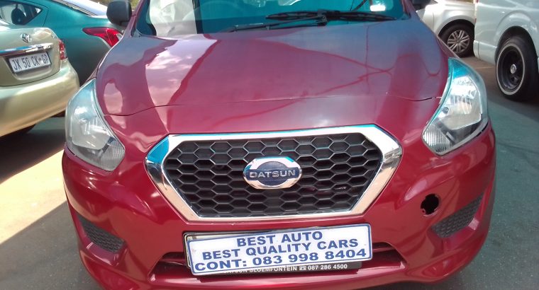 2016 Datsun Go+ 1.2 Engine Capacity with Manuel Transmission, Ele