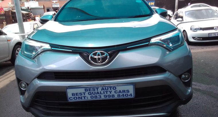2017 Toyota RAV4 2.0 Engine Capacity with Automatic Transmission,