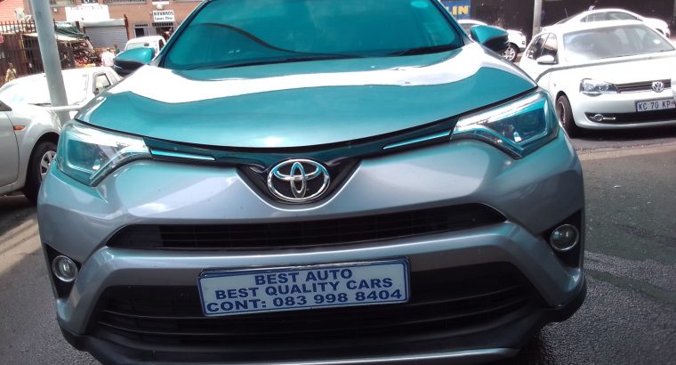 2017 Toyota RAV4 2.0 Engine Capacity with Automatic Transmission,