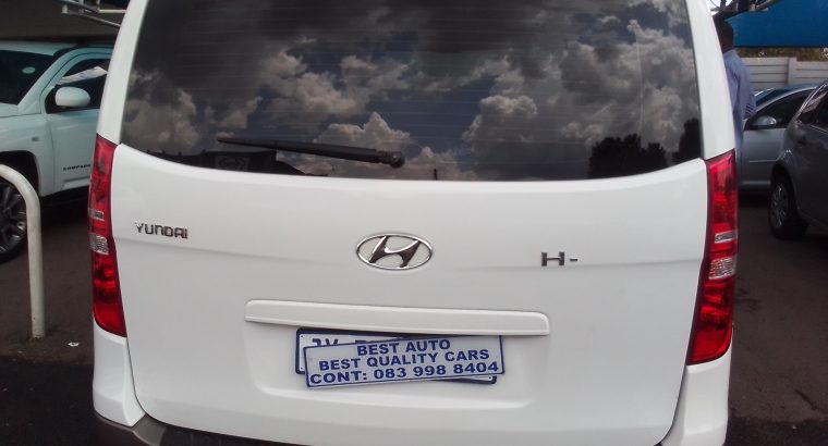 2015 Hyundai H₁ 2.5 Engine Capacity with Automatic Transmission,