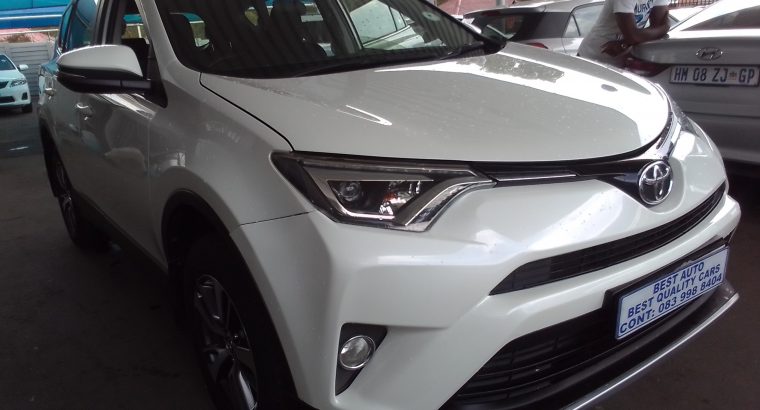 2016 Toyota RAV4 2,0 Engine Capacity with Automatic Transmission,