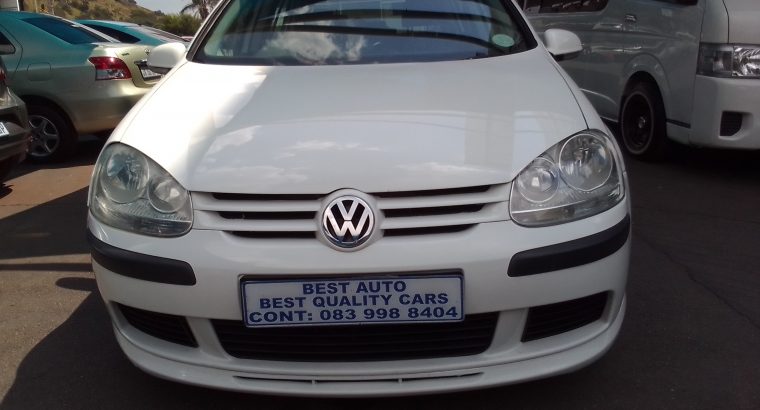 2005 VW Golf 5 2.0 Engine Capacity Petrol with Manuel Transmissio