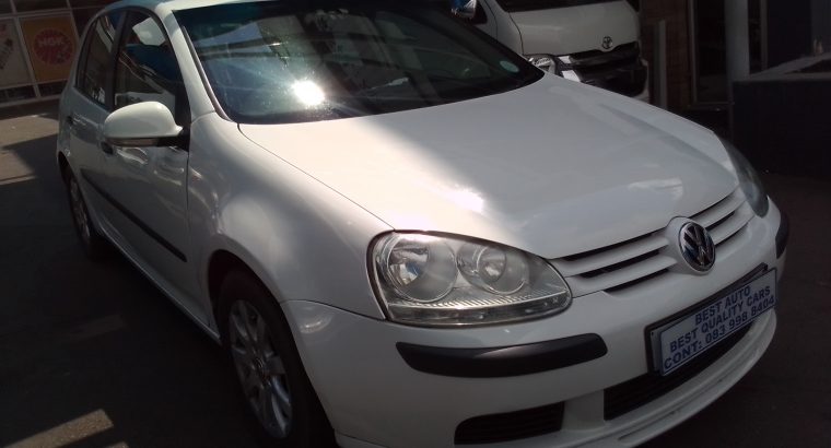 2005 VW Golf 5 2.0 Engine Capacity Petrol with Manuel Transmissio