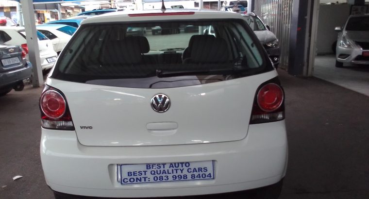 2016 VW Polo Vivo 1.4 Engine Capacity with Manuel Transmission,