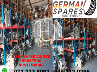 New and used spares at German Spares Rustenburg