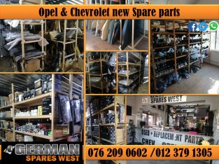 Opel and Chevrolet new spare parts