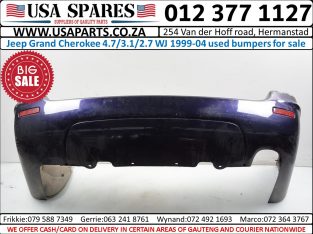 Jeep Grand Cherokee WJ 1999-04 used front/rear bumpers for sale
