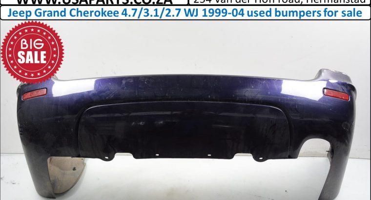 Jeep Grand Cherokee WJ 1999-04 used front/rear bumpers for sale