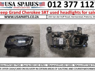 Jeep Grand Cherokee WK2 SRT8 used headlights/parts for sale
