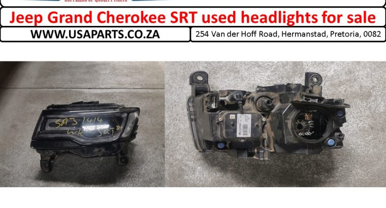 Jeep Grand Cherokee WK2 SRT8 used headlights/parts for sale