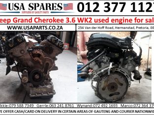 Jeep Grand Cherokee 3.6 WK2 petrol engine for sale
