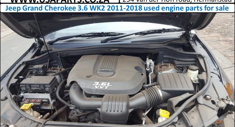 Jeep Grand Cherokee 3.6 WK2 2011-18 used engine spares for sale