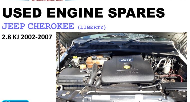 Used engine spares/Jeep Cherokee (Liberty) 2.8 KJ diesel