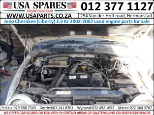 Jeep Cherokee (Liberty) 2.5 KJ 2002-07 used engine parts for sale