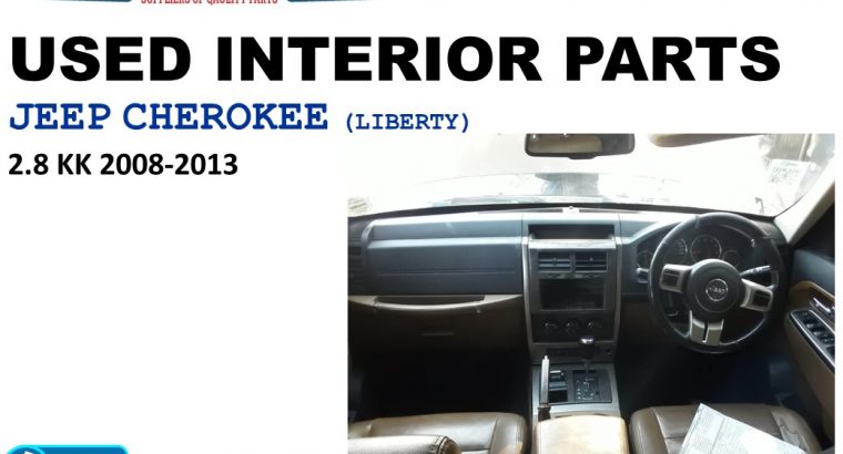 Selling Interior used parts/Jeep Cherokee 2.8 KK 2008-2013