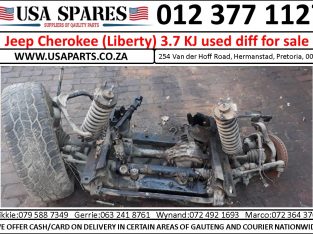 Jeep Cherokee (Liberty) 3.7 KJ 2002-07 petrol diff for sale
