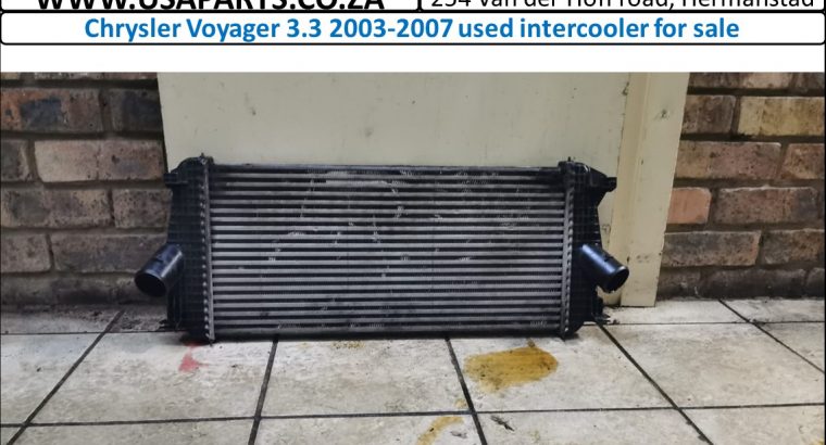 Chrysler Voyager 3.3 2003-07 used intercooler for sale
