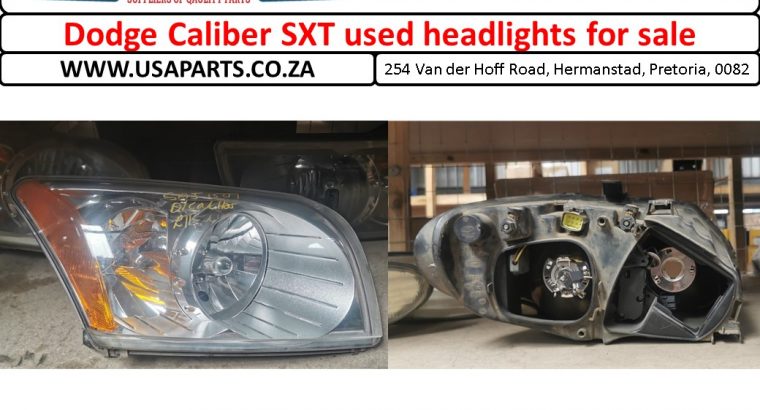 Dodge Caliber SXT used headlights/parts for sale
