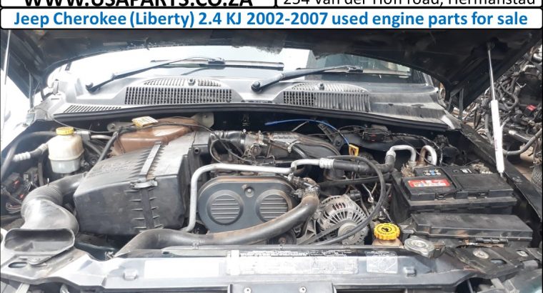 Jeep Cherokee (Liberty) 2.4 KJ 2002-07 used engine parts for sale