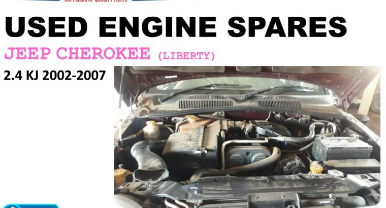 Used engine spares/Jeep Cherokee (Liberty) 2.4 KJ petrol