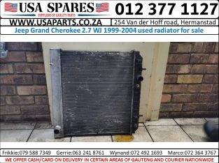 Jeep Grand Cherokee 2.7 WJ 1999-04 used radiator for sale