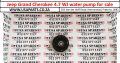 Jeep Grand Cherokee 4.7 WJ 1999-04 water pump for sale