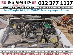 Jeep Wrangler 3.6 JK/JKU 2008-18 used engine parts for sale