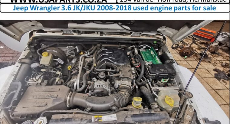 Jeep Wrangler 3.6 JK/JKU 2008-18 used engine parts for sale