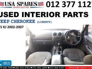 Selling Interior used parts/Jeep Cherokee 2.5 KJ 2002-2007