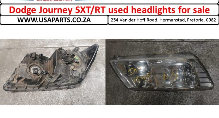 Dodge Journey SXT/RT used headlights/parts for sale