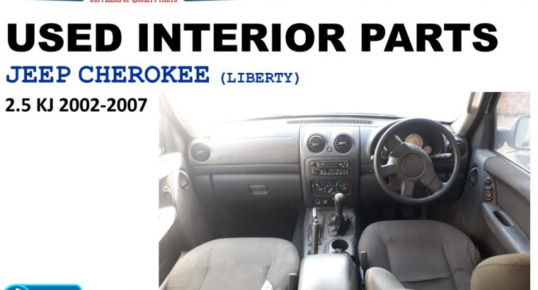 Selling Interior used parts/Jeep Cherokee 2.5 KJ 2002-2007