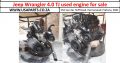 Jeep Wrangler 4.0 TJ petrol engine for sale