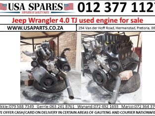 Jeep Wrangler 4.0 TJ petrol engine for sale