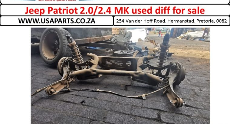 Jeep Patriot 2.0/2.4 MK1 2007-17 petrol diff for sale