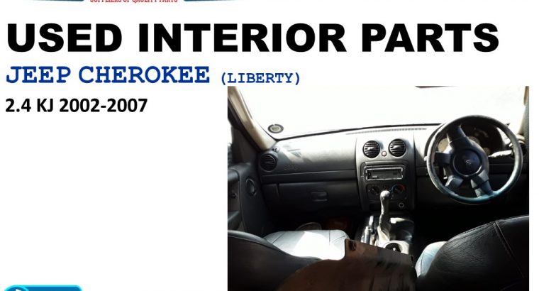 Selling Interior used parts/Jeep Cherokee 2.4 KJ 2002-2007