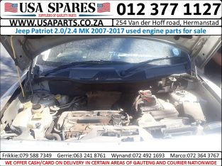 Jeep Patriot 2.0/2.4 MK 2007-17 used engine parts for sale